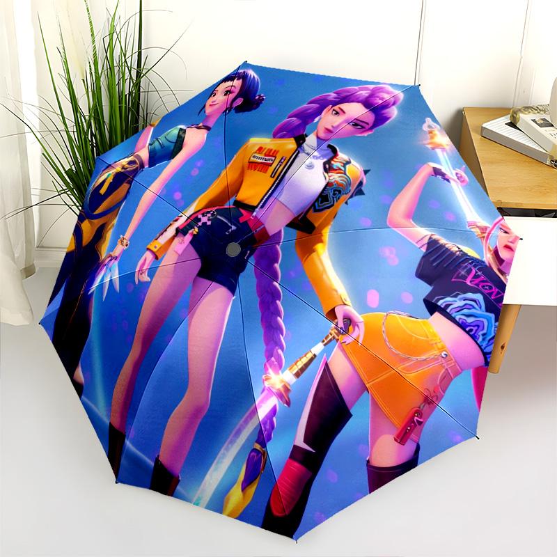 Empowerment Unity Action Folding Umbrella Suitable for All Seasons Umbrella Umbrella Umbrella Sun Umbrella