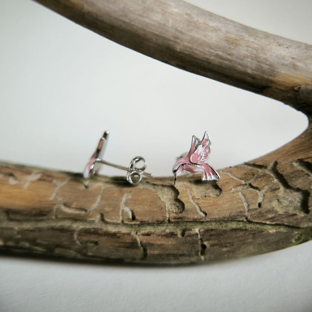 Silver Earrings with Enamel (60002247)