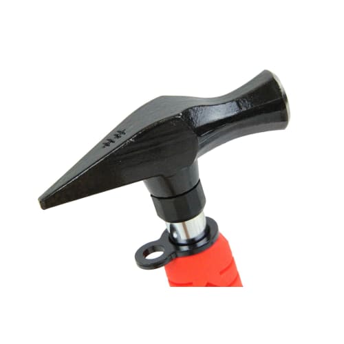 Dogyu Sangyo Free Ring Electrician's Wrench Hammer P, Cutting Point, with 17mm Socket, for Electrical and Equipment Work