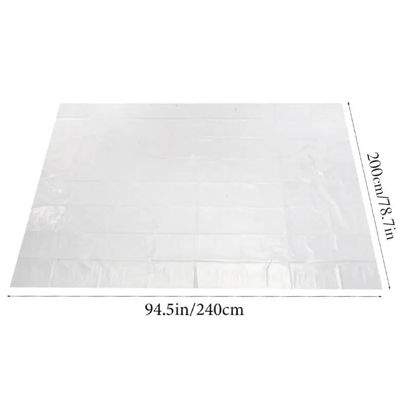 Mattress Packaging Plastic Bag Transparent Moisture-Proof Dustproof Thickened Moving House Mattress Protective Case 1pc