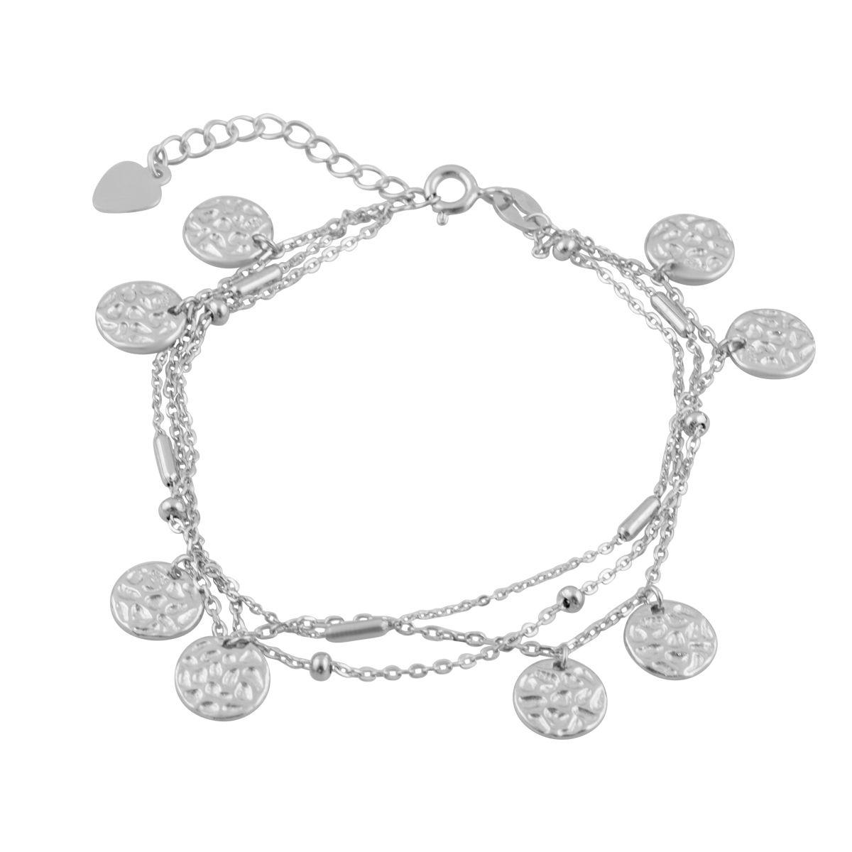 

Срібний браслет без каміння (2094272) 1720