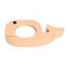 LED Wall Sconce 1W 3000K Warm White Solid Wood Rechargeable Motion Sensor Wall Light with Clock for Entryway Hallway