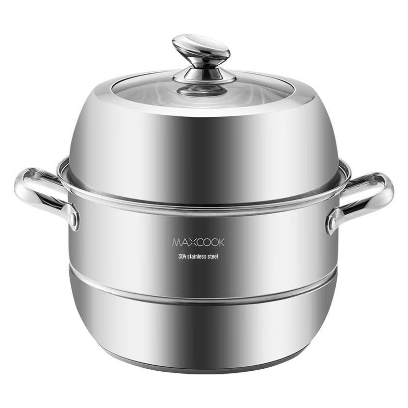 maxcook Dampfgarer aus Edelstahl 304
