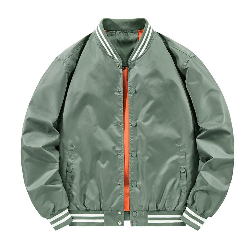 Versatile New Baseball Uniforms Men's Spring and Autumn Thin Bomber Jackets Men's and Women's Couple Tops