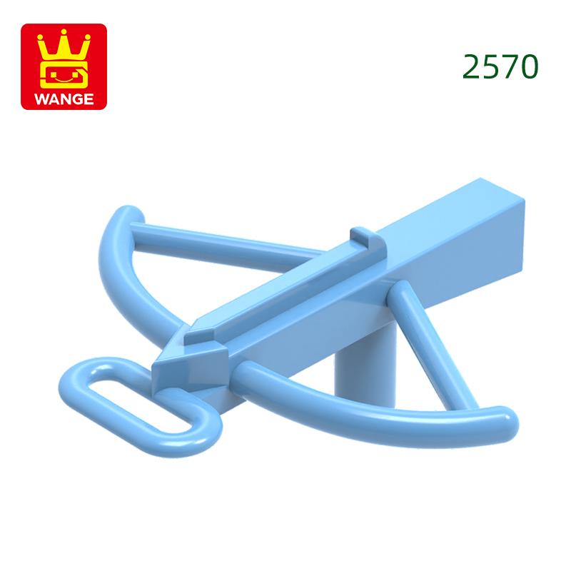 160Pcs/lot 2570 Cross Bow Construction Block Moc Bow Arrow Colour Accessories Works With featuring Brick DO IT YOURSELF Children's Toy Gift Idea Box