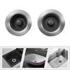 2 Pcs Pop Up Sink Stopper Strainer Basket, 304 Stainless Steel Strainer Basket Strainer for Width Within 2.76-4.25 Inches