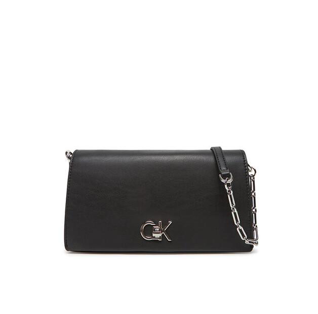 Handbag Calvin Klein Re-Lock Mini Conv LV04F3103G Black