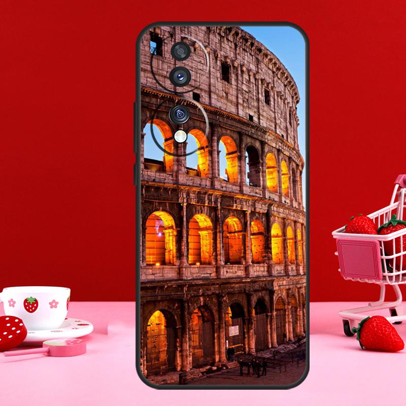 Colosseum Rome Italy For Honor Magic 7 6 5 Lite V5 Case For Honor 200 400 Pro 90 70 50 X8a X8b X9a X9b X9c Cover