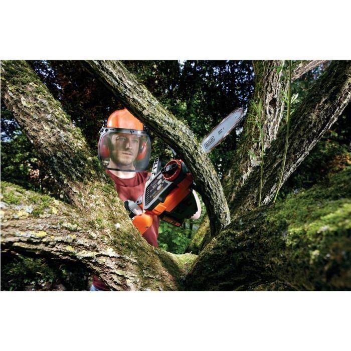 Tronçonneuse électrique sans fil - black&amp;decker - gkc1825lb-xj - 18v - 25cm - sans batterie