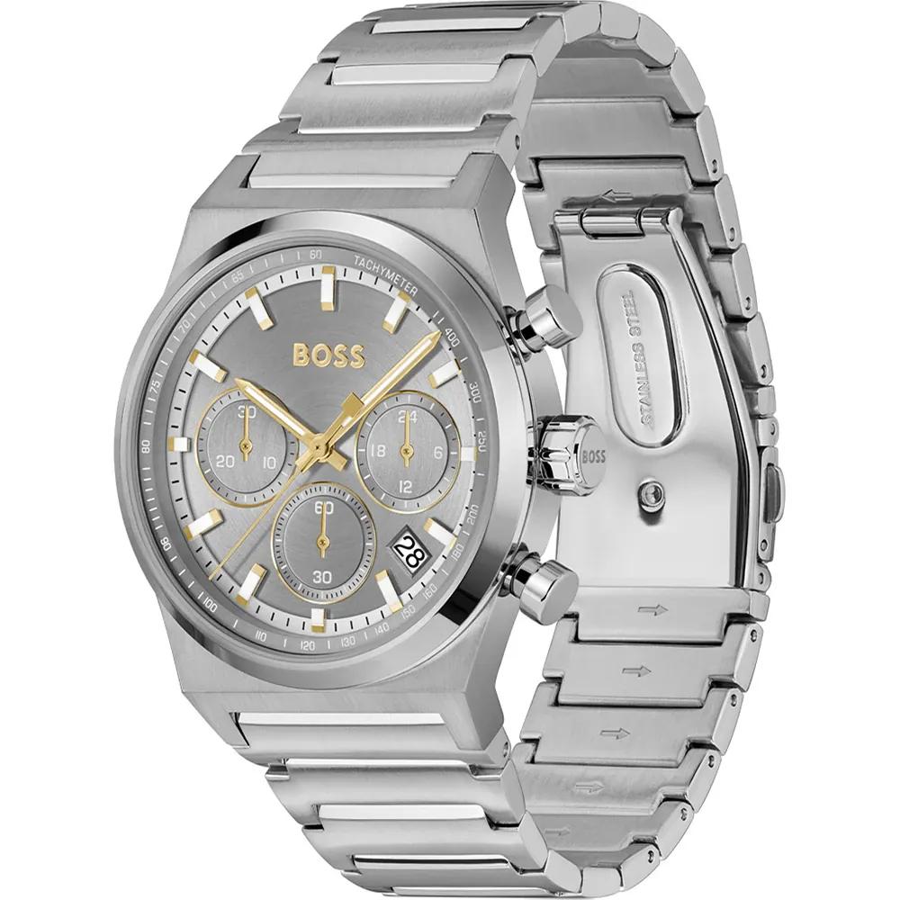 BOSS Candor Chrono Grey Stainless steel Men's Quartz Watch 1514221