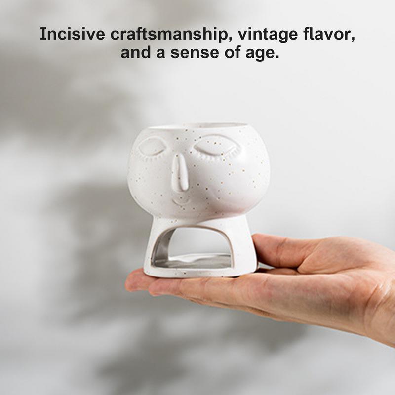 Ceramic Aromatherapy Essential Oil Burner Creative Cartoon Aromatherapy Burner Candle Incense Burning Home Decor Christmas Gifts