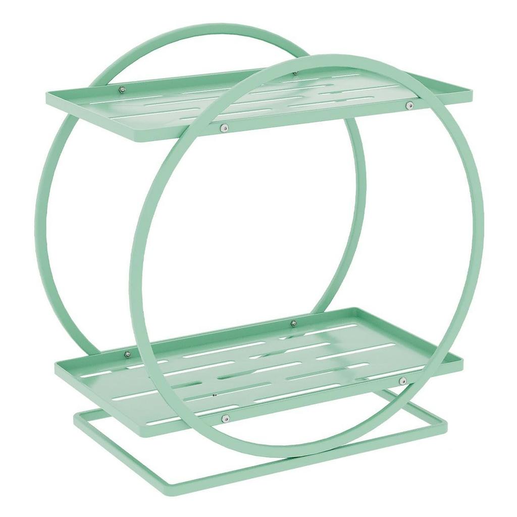 Cosmetic Organizer Double Layer Makeup Storage Rack Vanity Shelf Bathroom Countertop Stand for Skincare
