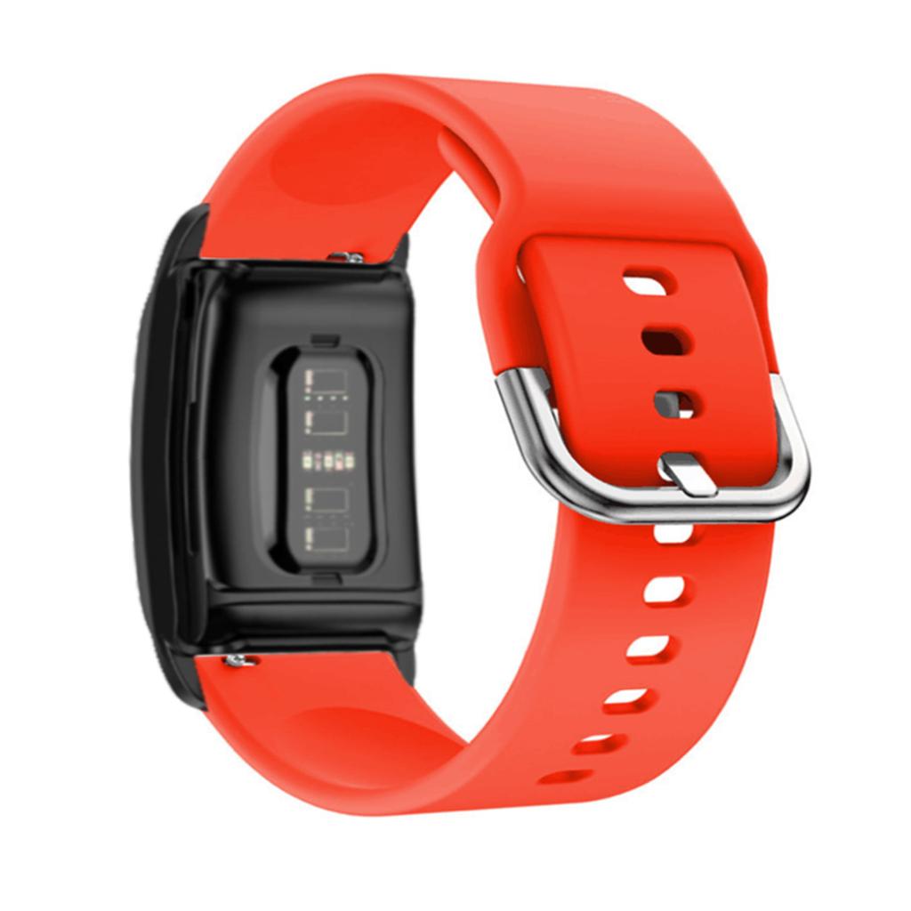 Tear Proof Fashion Comfortable Soft Silicone Bracelets Straps Replace Belt For  4.0 Adjustable Oil Proof Wriststrap