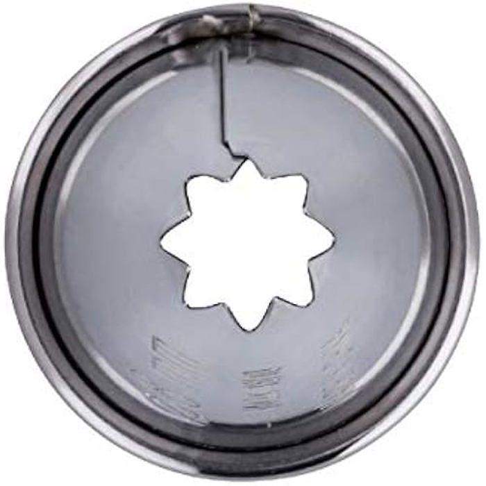 Set de douilles en acier inoxydable - THERMOHAUSER - 6-teilig - Hauteur 50mm