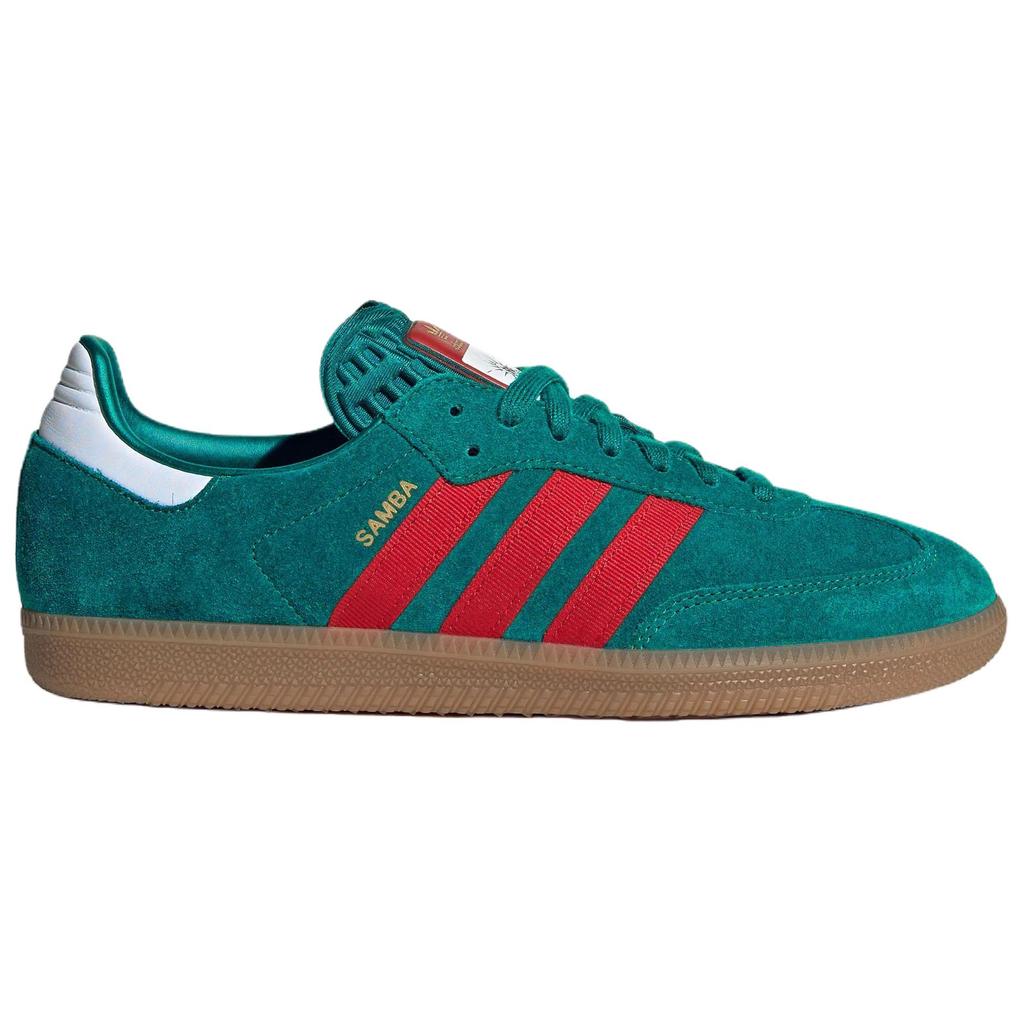 adidas Samba OG Team Tmavě zelené Lepší šarlatové Guma Unisex tenisky IH6829