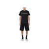 Alexander McQueen Graffiti T-Shirt Black/Khaki Men Tops 622104-QTAAC-0519