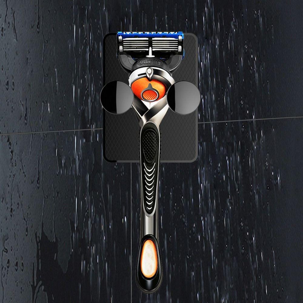 Black/White Shaving Razor Holder Punch Free Razor Stand Shaving Shaver Shelf  for Man