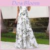Urban Casual Print Dress With Belt For Summer Fashion Enthusiasts