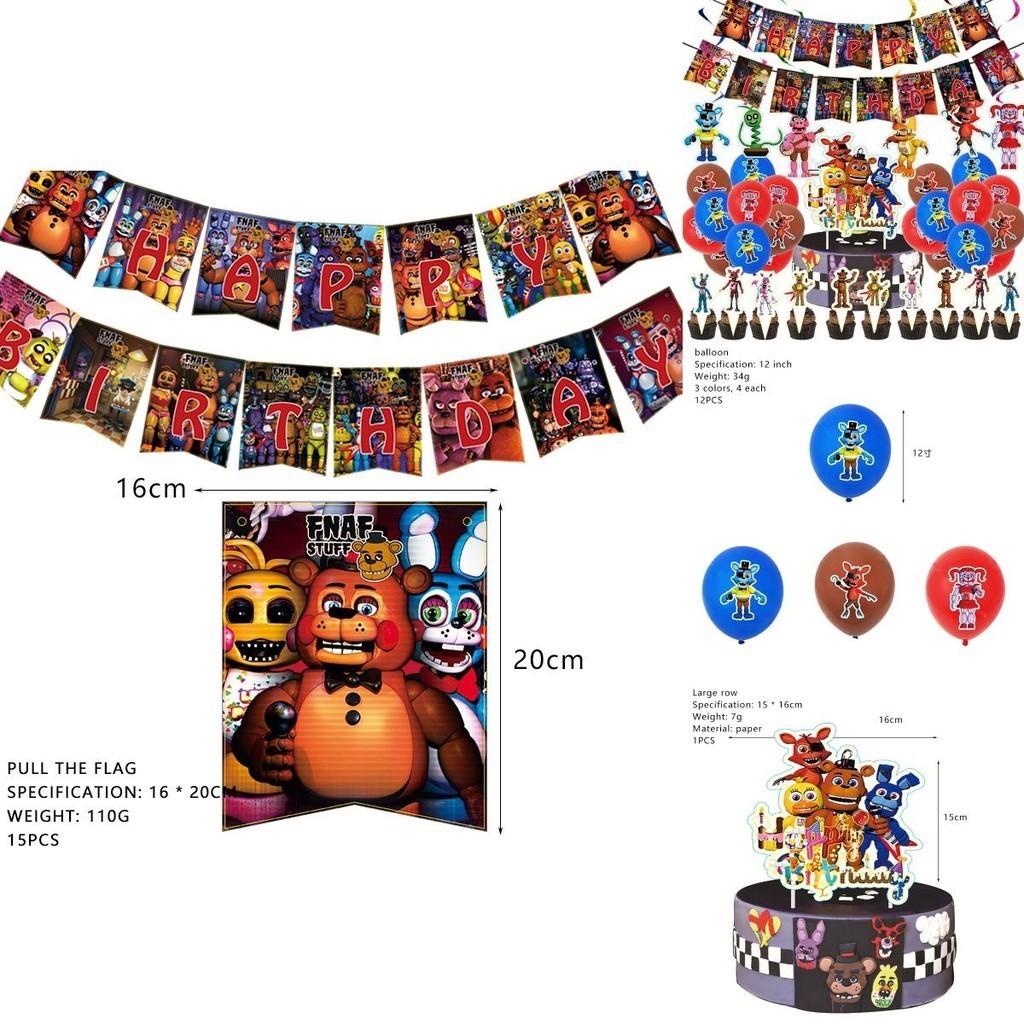 Festive Five Nights At Freddy's Party Supplies For Unforgettable Birthday Celebrations