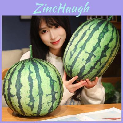 Adorable 3d Watermelon Plush Toy Soft Cushion For Kids Room Decor And Gifts