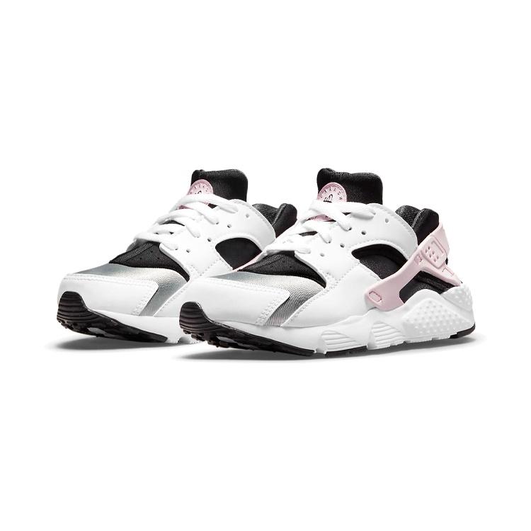 (PS) Nike Huarache Run 'Grey Fog Pink Foam' Kids' 704949-115