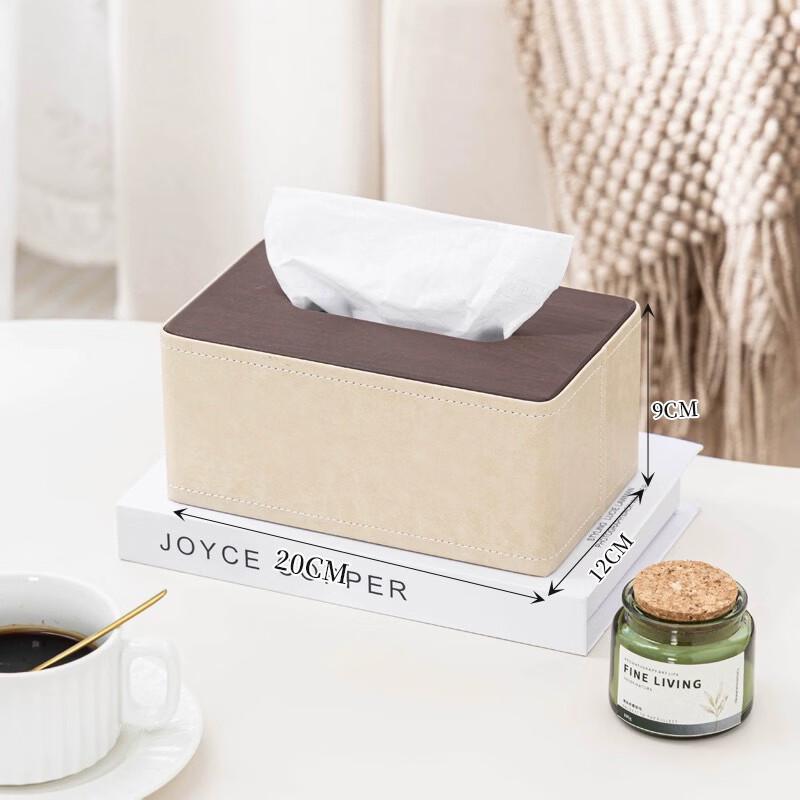 Elegant Rounded Corner Tissue Box Holder