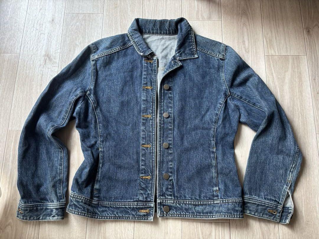 

[Б/У] Темно-синяя джинсовая куртка L