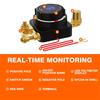 Battery Disconnect Switch with Voltmeter, DC 5-80V On Off Kill Switch RV Marine