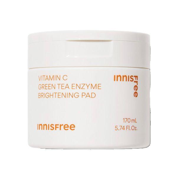 Innisfree Vitamin C Tone-Up Radiance Pads – 60 Pads, 170mL