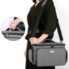 Luxja Sewing Large Capacity with Shoulder for Sewing Tool Storage and Bag Gray Box/Sewing Bag, Strap, Transport, Only,