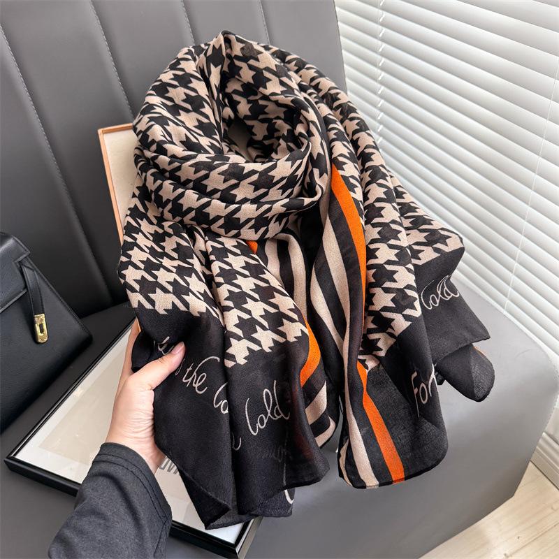 Xiaomi autum shawl outer fashionspring & fall scarf women's cotton and linen dual-use easiest for match thin winter silk scarf long gauze scarf