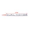 WDYEA1 Car Trunk Emblem Metal Stickers Decorative Decals Accessories For Tesla Model 3 Model S Model X Model Y Cybertruck Roadster