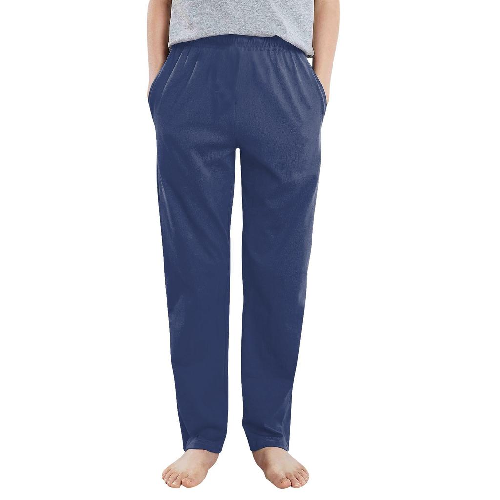Kids' Casual Pants - Solid Color Sport Pants With Pockets