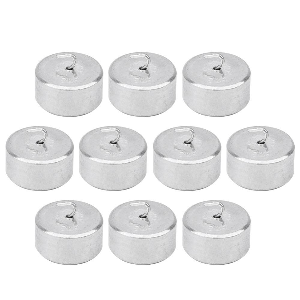 10 Pcs 50g Single Weight Metal Weight Hooks Lever Principle Weights Mechanics Research