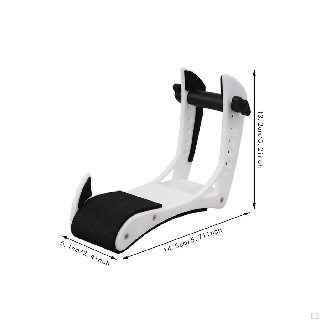 Electric Guitar Holder Leg Support Bracket Adjustable High Performance Foot Stool Professional