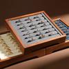 Wooden Jewelry Display Tray Large Capacity Ring Storage Trays Counter Earring Organizer Display Props Jeweler Jewelry Tray
