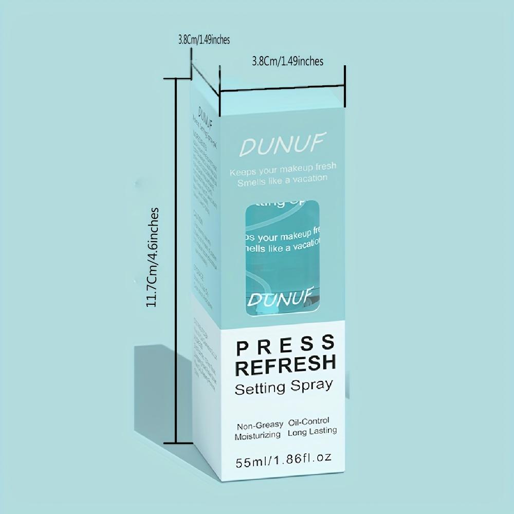 Spray utrwalający nawilżający i kontrolujący wydzielanie sebum. Zapobiega rozpuszczaniu się i blaknięciu makijażu twarzy bez użycia oleju. Długotrwała świeżość.