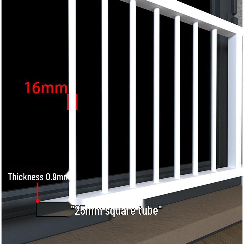 Indoor No-Drill Child Safety Window Bar for Balcony, Bay Window, and Anti-Theft Protection
