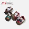 Kids' Cotton Spliced Upper Sports Shoes: Winter Plaid Walking Shoes with Double Shoelaces for Boys and Girls