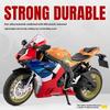 1:12 alloy motorcycle model, cool lighting, exquisite desktop ornaments, the best collection for motorcycle enthusiasts