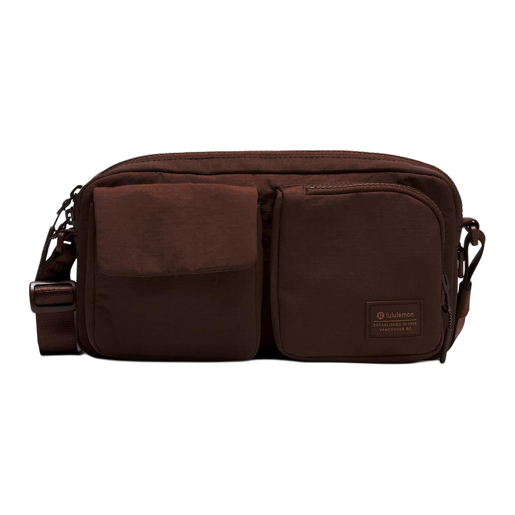 

Lululemon Multi-Pocket 2.5L Nylon Crossbody Bag Men Bags Lava-Cake-Brown LU9CMCS-069026 Lava Cake Brown