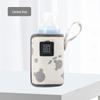 USB Heated Insulated Baby Bottle Warmer & Protective Sleeve for Outdoor and Car Use