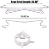 10 Set Plants Hooks & Clips Climbing Plant Hooks with 10M Rope Plant Hanging Hook Versatile for Garden Plant Flower