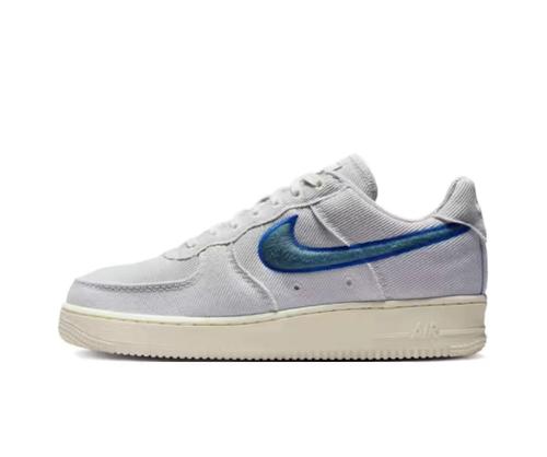 

Nike Air Force 1 Low Canvas Air Force One HV1204-001 Unisex Gray Size EU 43 серый