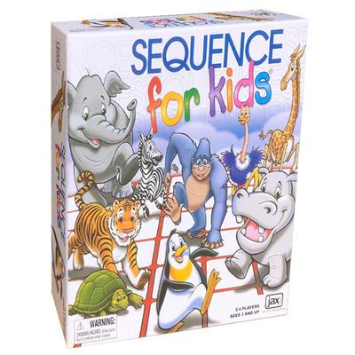 Laberinto de secuencias: Edición en inglés - Tres en raya, juego de mesa y ajedrez para fiestas de cartas