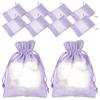 10 Stück Lavendel Duftsäckchen Beutel Leer Kordelzug Schminktisch Parfüm