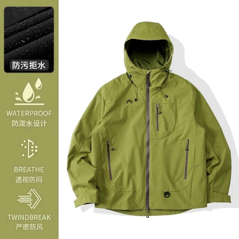 Empty mountain rain hard shell jacket women's new windproof waterproof warm three-in-one mountaineering jacket