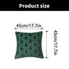 Christmas Throw Pillow Cover 45x45cm, Festival Sofa Chair Cushions Case for Living Room Bedroom
