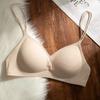 Liquid foundation cross beautiful back women's summer thin anti-sagging invisible seamless big halter bra