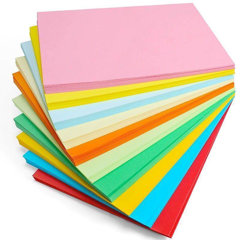 A4 80g Multi-Color Copy & Origami Paper for DIY & Crafts - 20 Colors